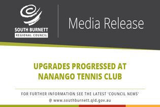 Upgrades progressed at Nanango Tennis Club
