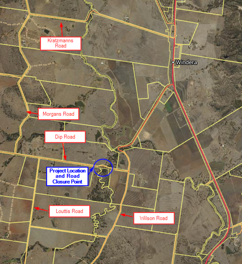 08 08 24 Floodway upgrade dip road windera map