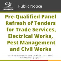 11 04 23 Resized public notice pre qualified panel refresh of tenders for trade services electrical works pest management and civil works 1