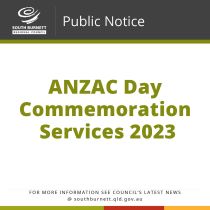 ANZAC Day Commemoration Services 2023