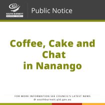 coffee cake and chat at nanango