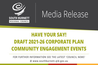 Have your say – Draft 2021-26 Corporate Plan community engagement events