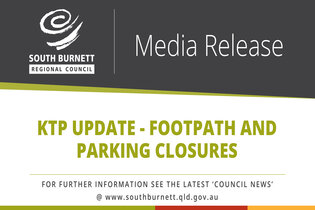 KTP Update – Footpath and parking closures