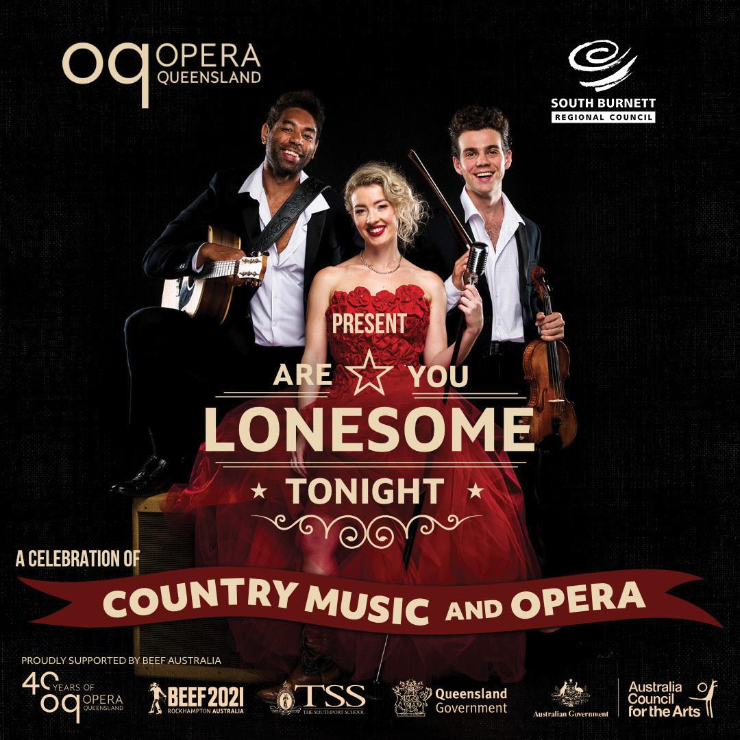 Opera Queensland adds Kingaroy to Are You Lonesome Tonight Regional Tour