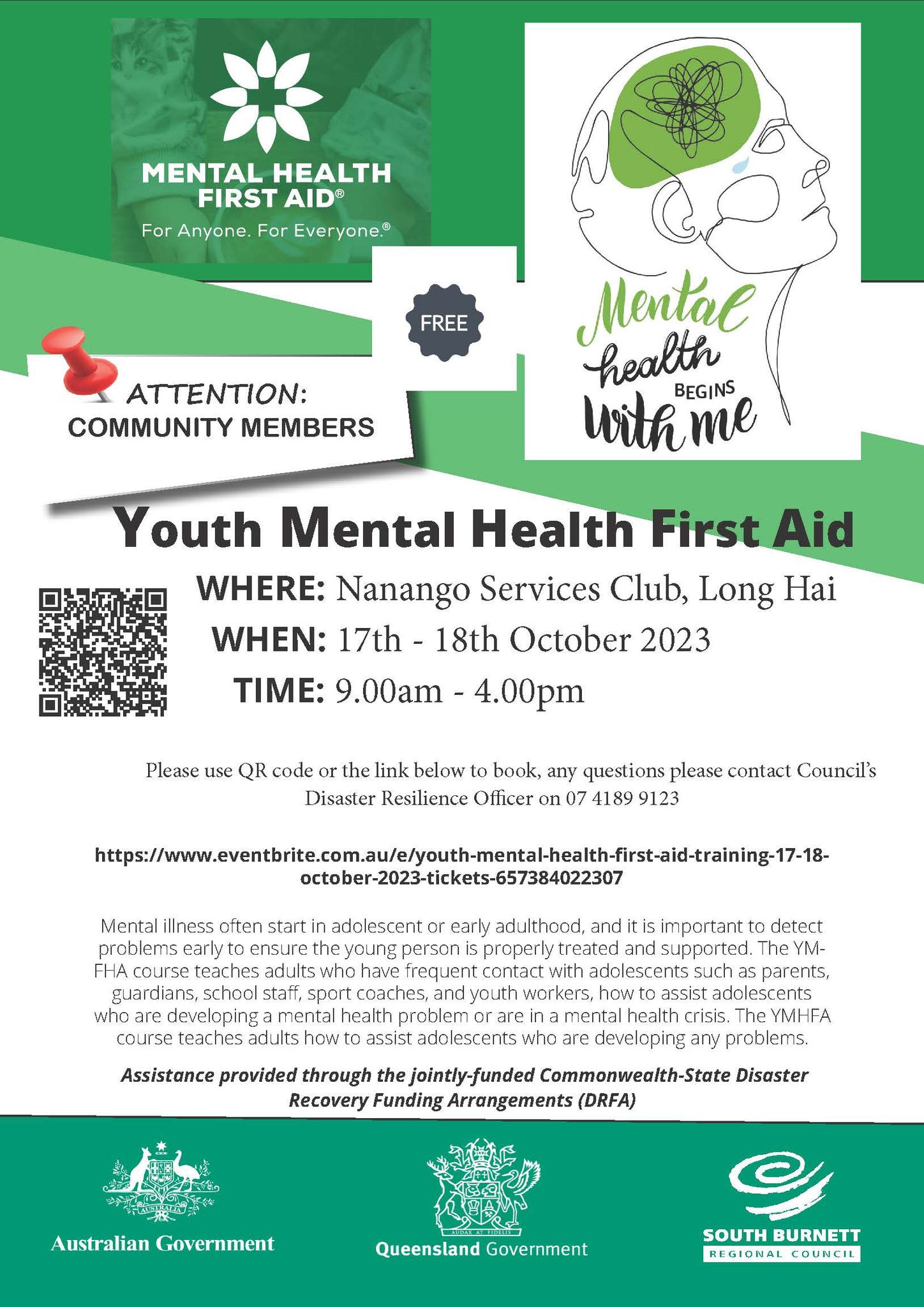 22 09 2023 Youth mental health first aid
