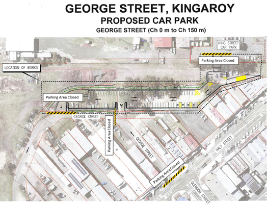 Notice of works george street carpark