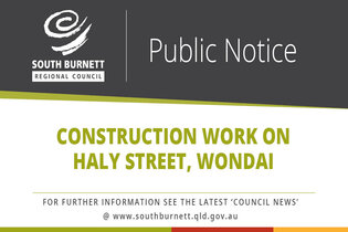 Construction Work on Haly Street, Wondai