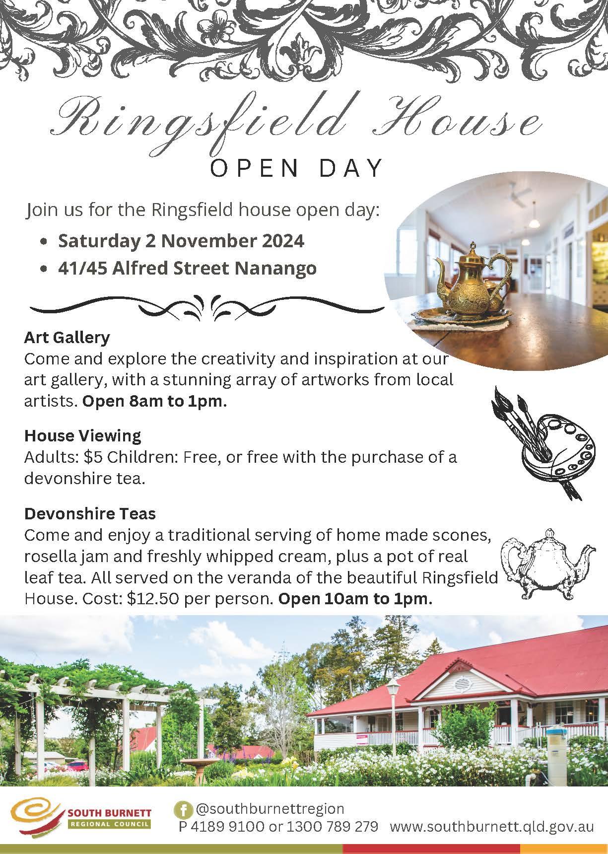 Ringsfield house open day flyer 1