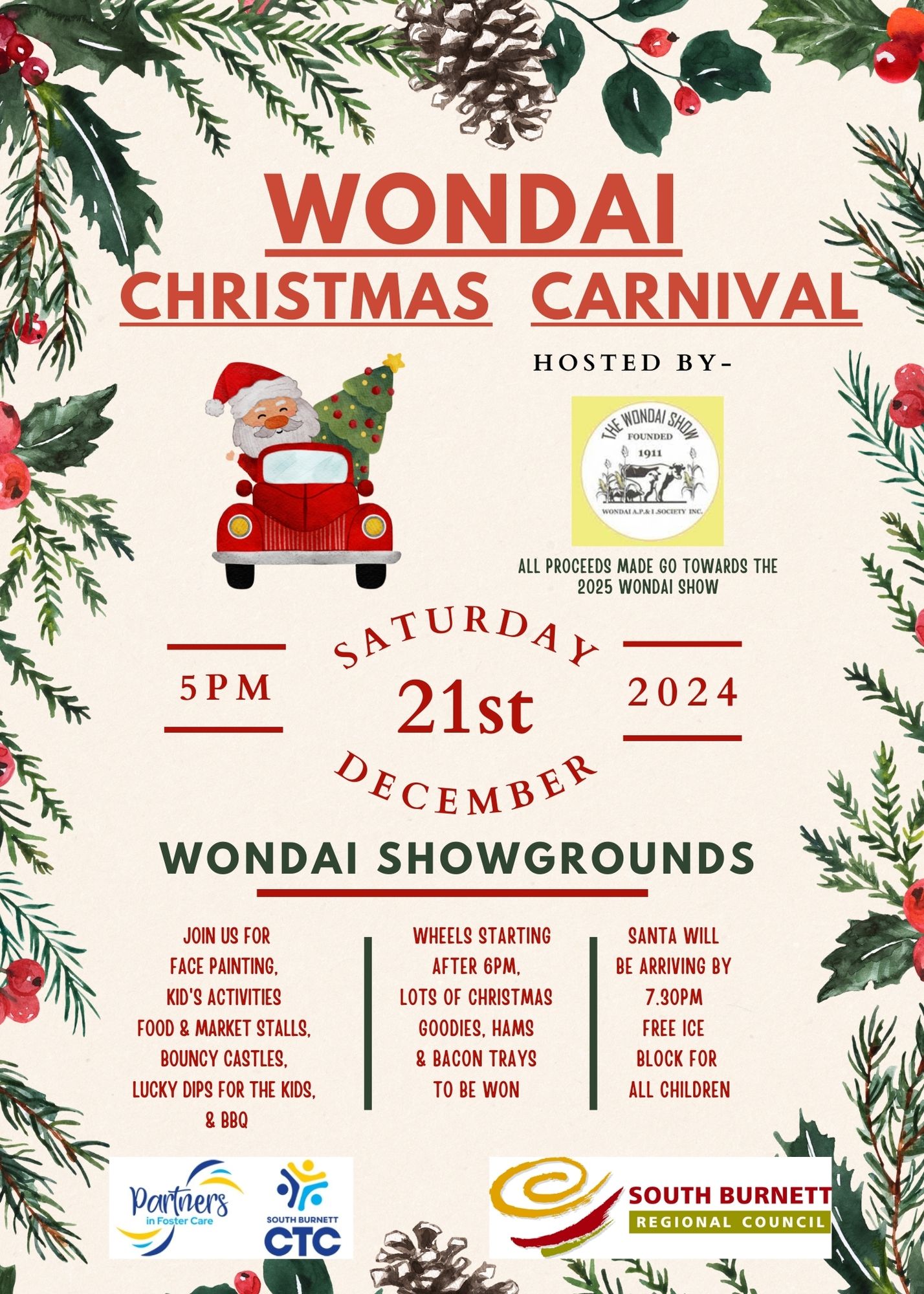 Wondai Christmas Carnival – South Burnett Regional Council