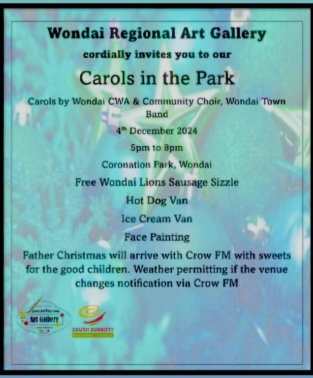 Wondai Regional Art Gallery - Carols in the Park