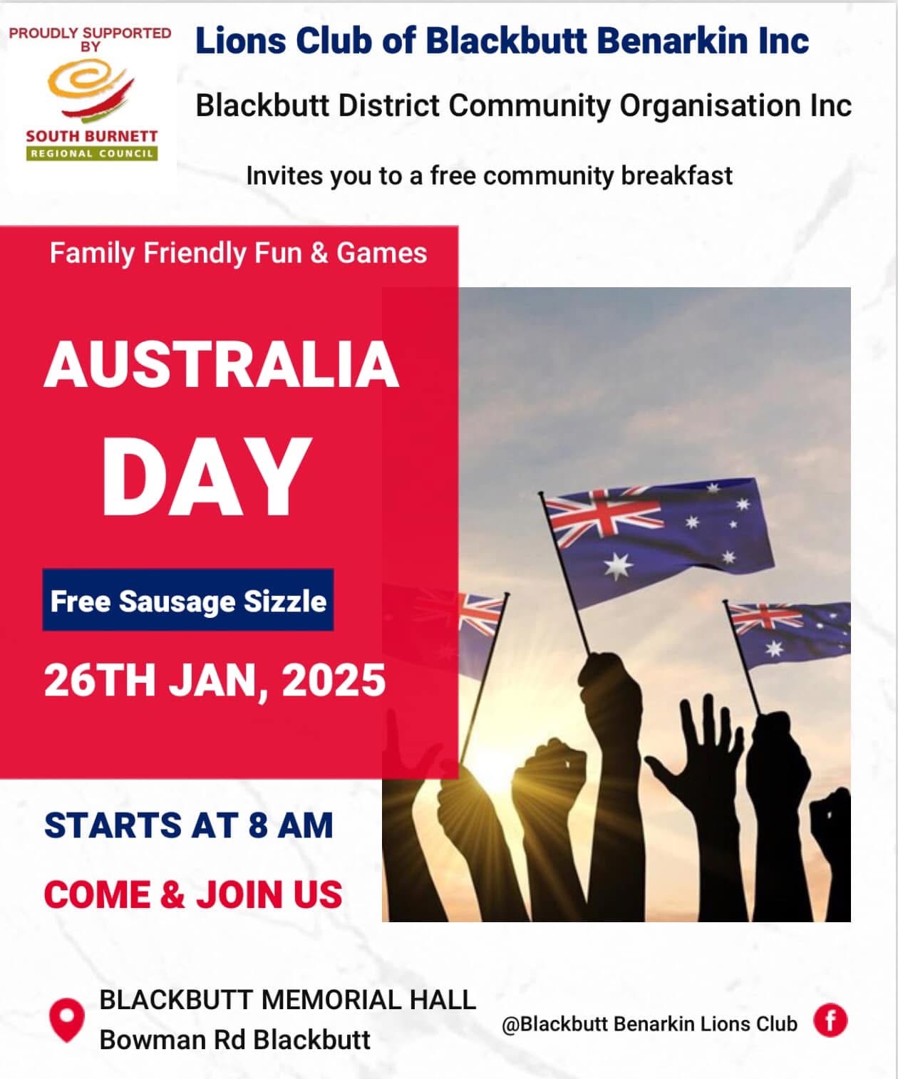 Blackbutt australia day 2025